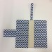 Nappy Wallet - Chevron - Blue Nappy Wallet - Chevron - Blue